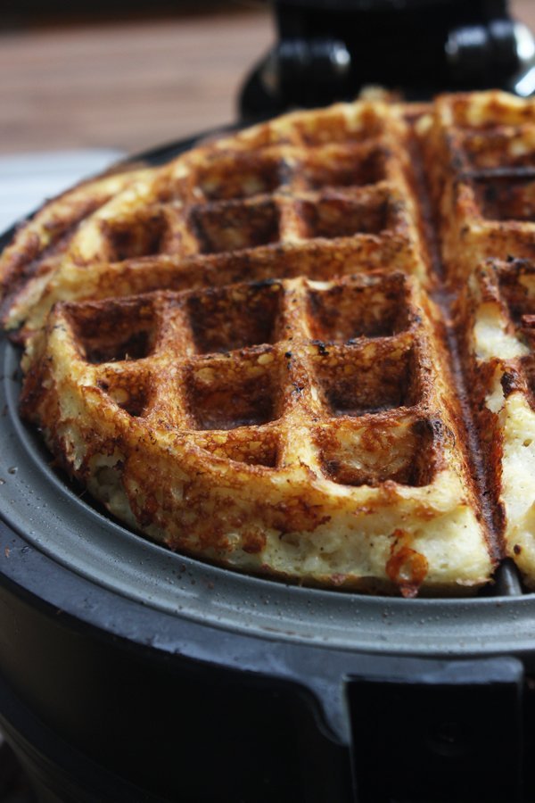 Low Carb Blumenkohl Waffel Pizza und Abnehm-Challenge zum kopfschütteln