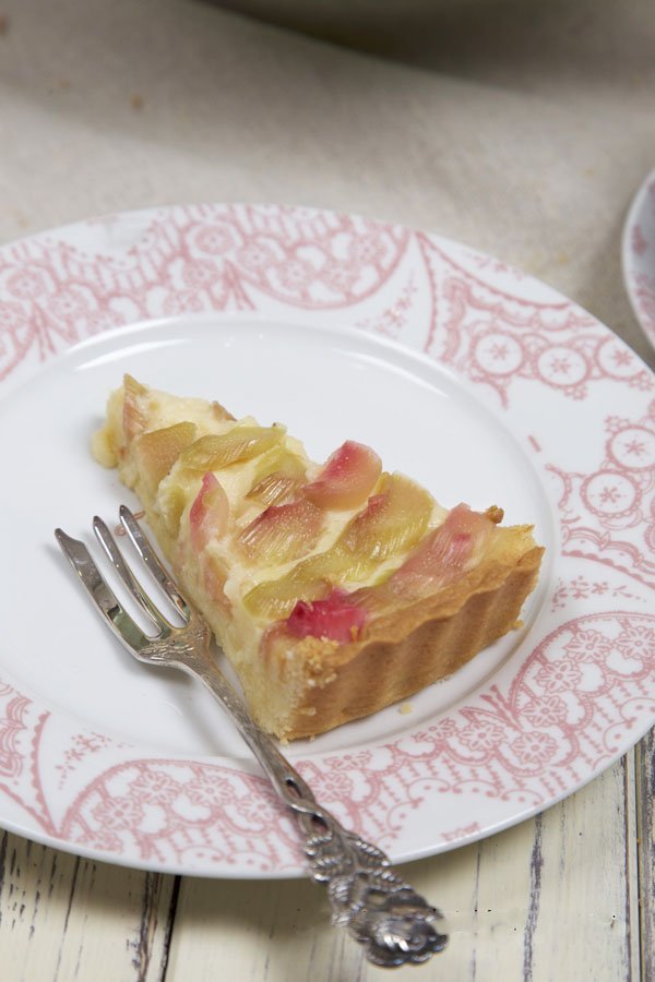 Spanische Rhabarber-Tarte 