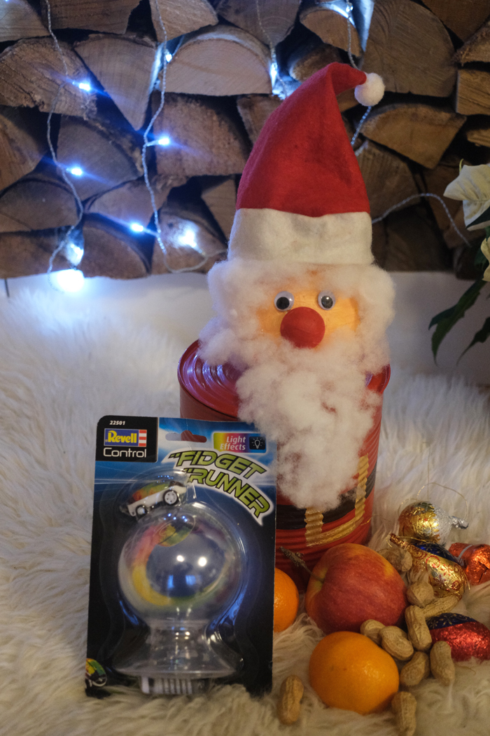Upcyling - DIY Nikolausgeschenkdose mit Fidget Runner 