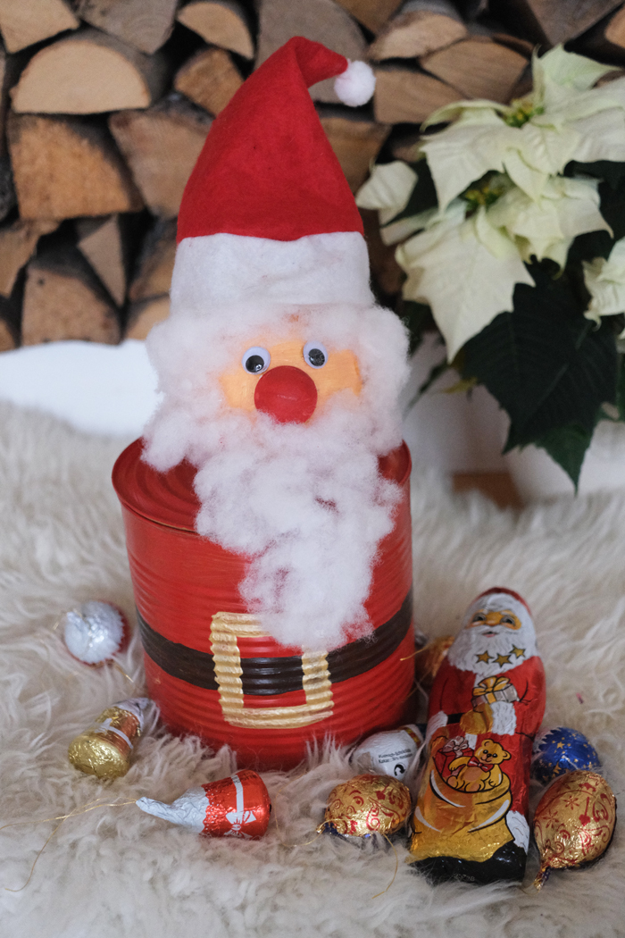 Upcyling - DIY Nikolausgeschenkdose mit Fidget Runner 