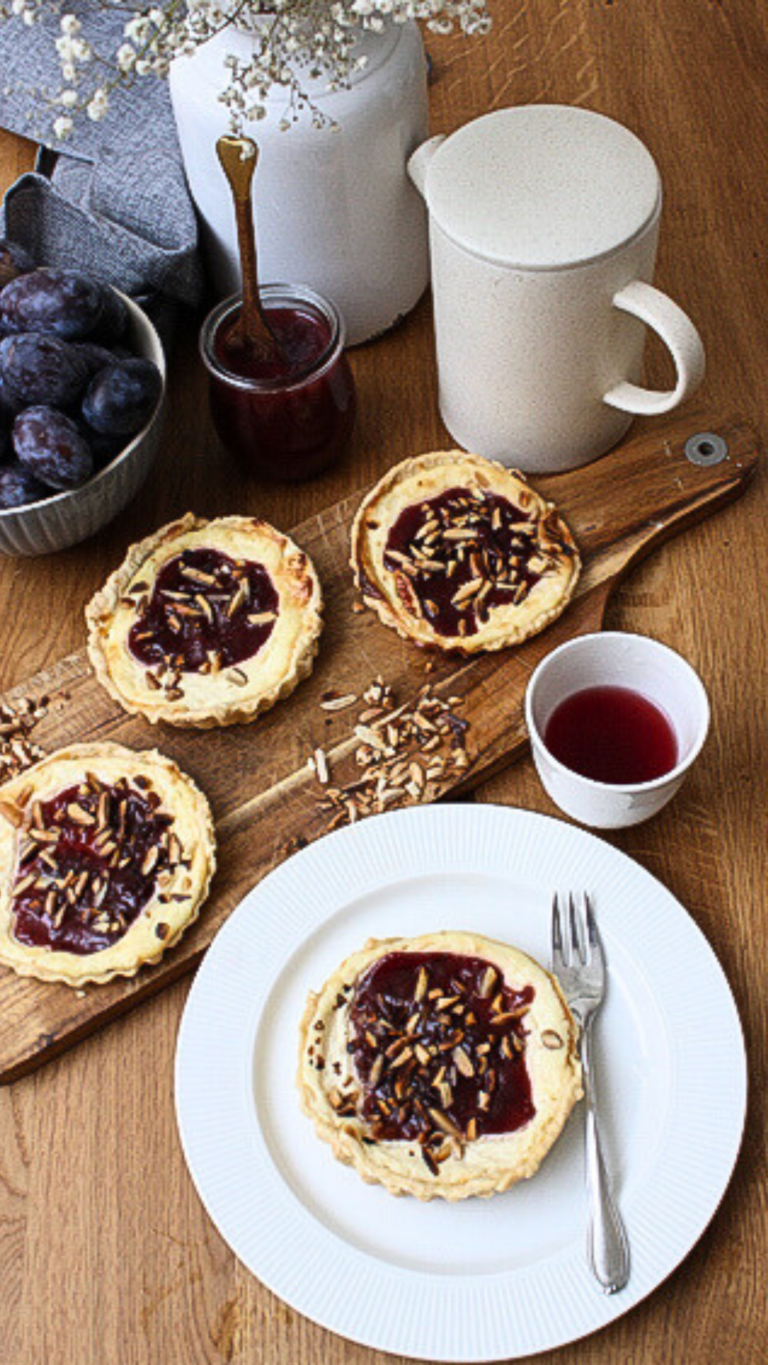 Zwetschgen-Mascarpone-Tartelettes