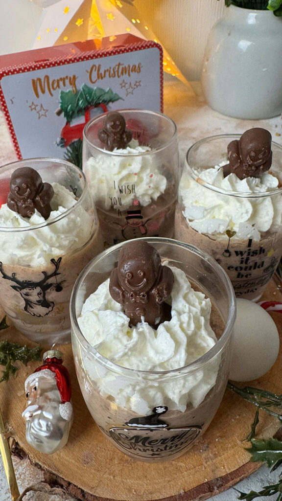 Lebkuchenmousse im Glas Rezept