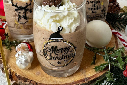 Lebkuchenmousse im Glas