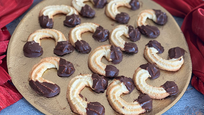 Spritzgebäck aus dem Spritzbeutel zart, buttrig und immer ein Publikumsliebling